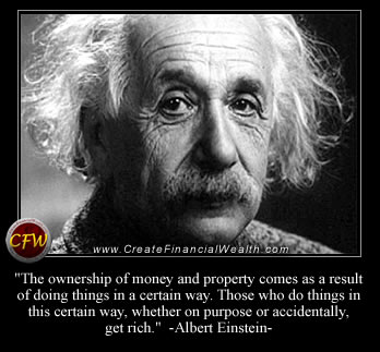 Ownership of Money and Property - Albert Einstein
