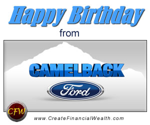Happy Birthday from Camelback Ford