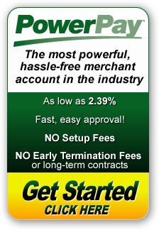 Powerful Merchant Account with PowerPay